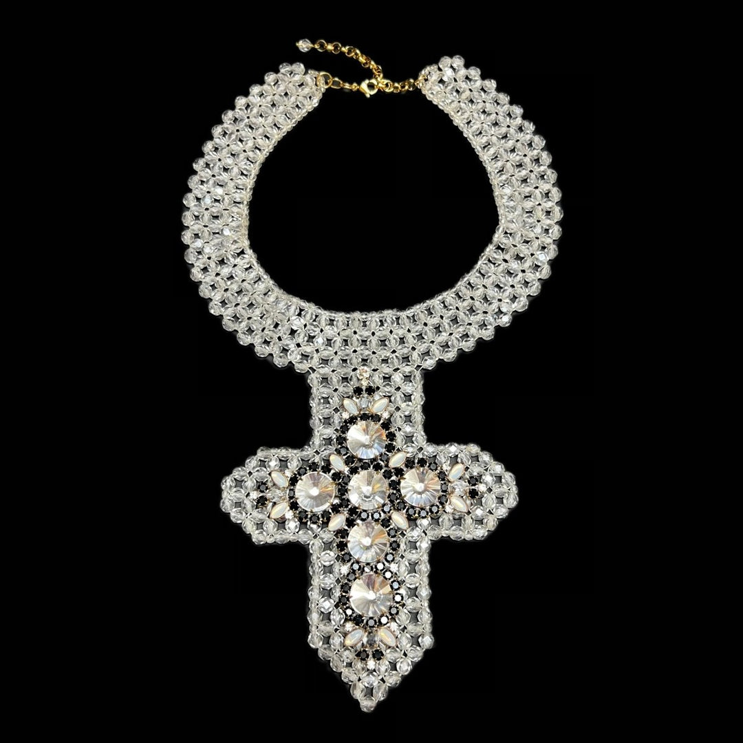 Bohemian Rhapsody Cross Necklace - Angela Clark Boutique
