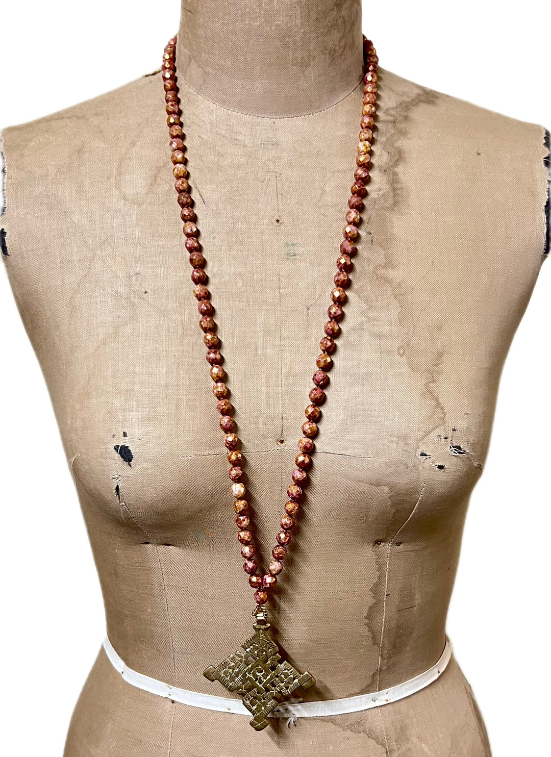 Bullets to Beauty - Rosary Style Necklace