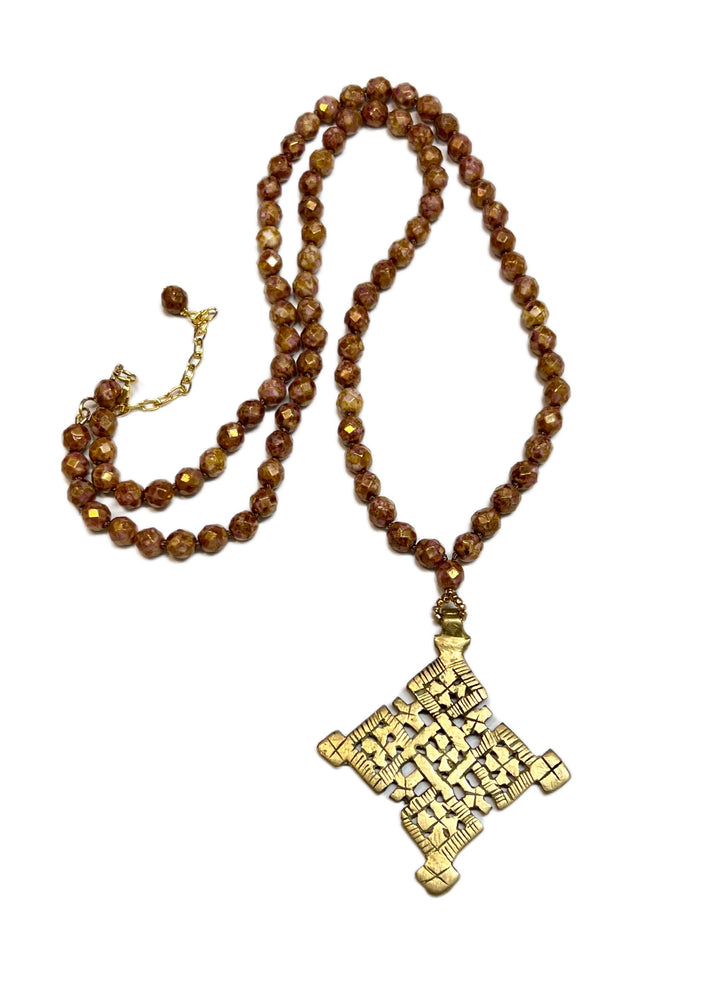 Bullets to Beauty - Rosary Style Necklace