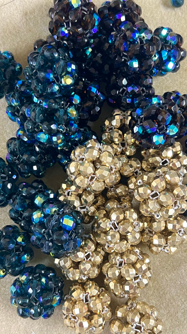 Beaded Bead Necklace