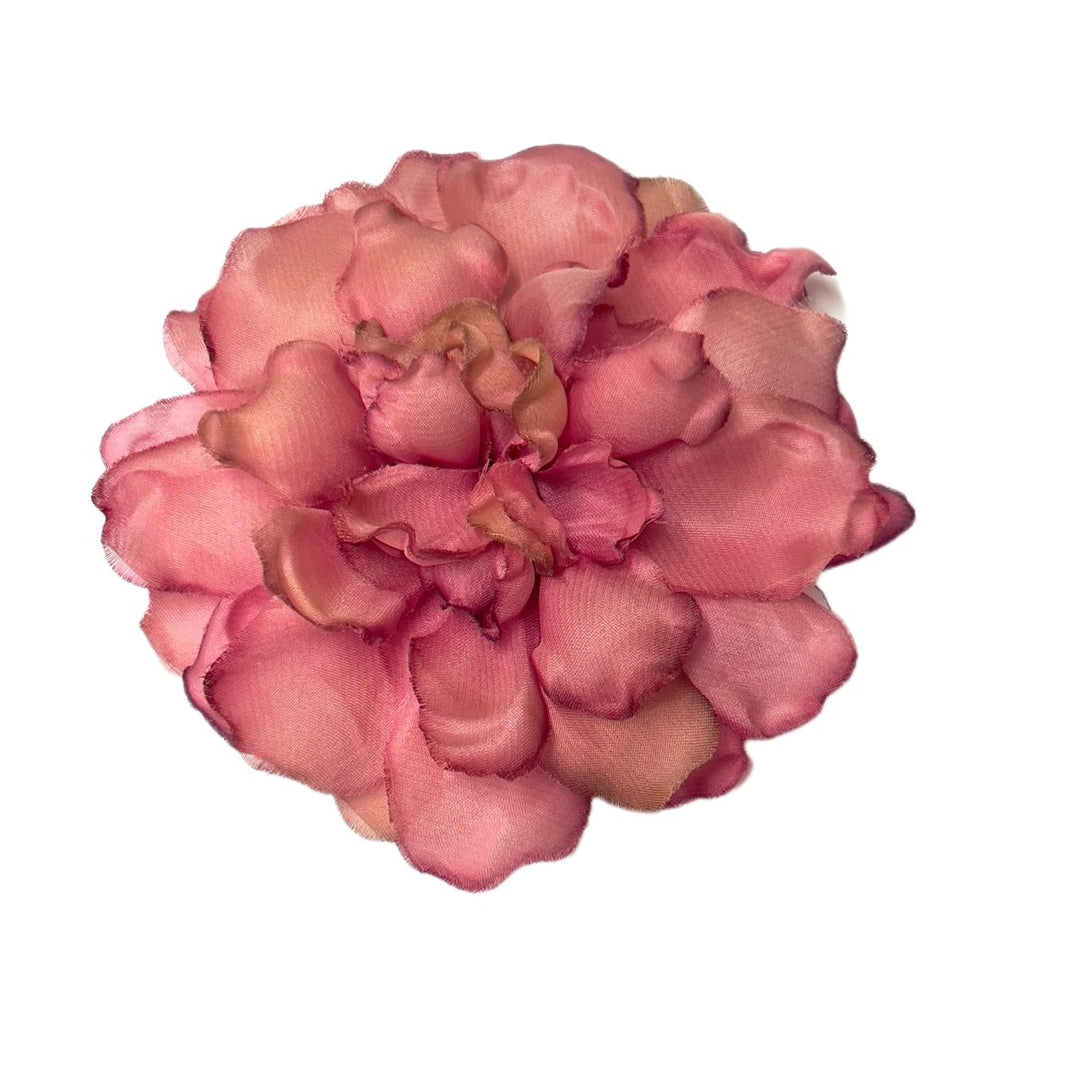 Empower Flower Brooch - Hand Dyed Gardenia - Angela Clark Boutique