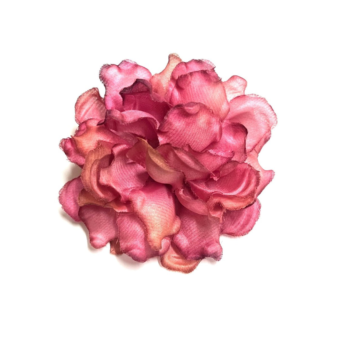 Empower Flower Brooch - Hand Dyed Gardenia - Angela Clark Boutique