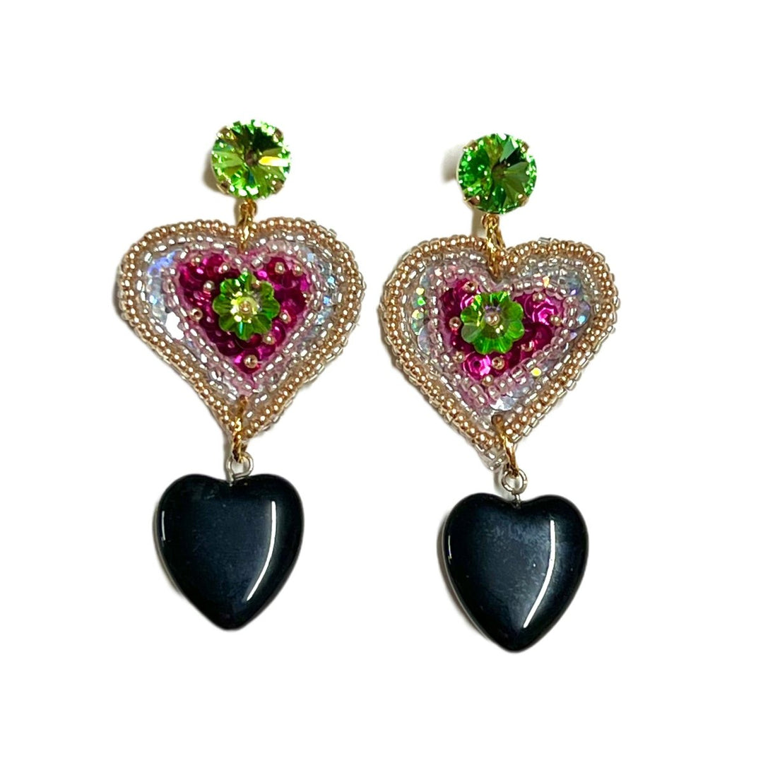 Heartfelt Earrings - Angela Clark Boutique