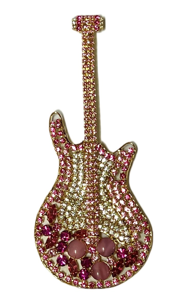 Moans Couture - The Pink Guitar - Angela Clark Boutique