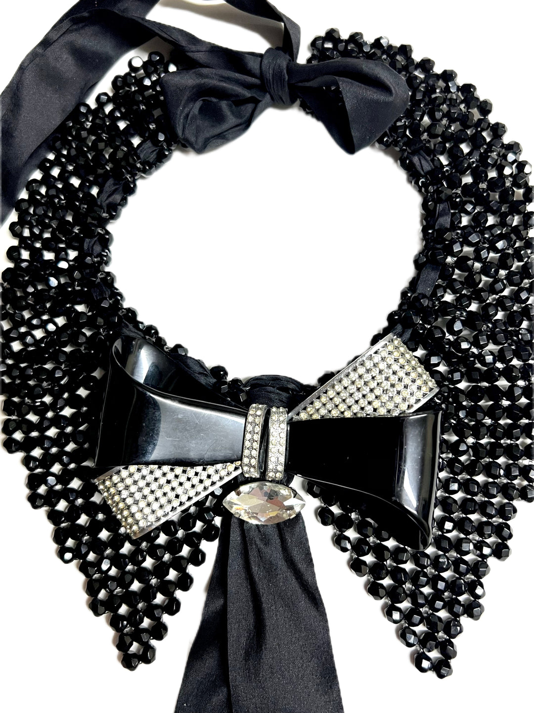 Eton Collar with Vintage  Bow