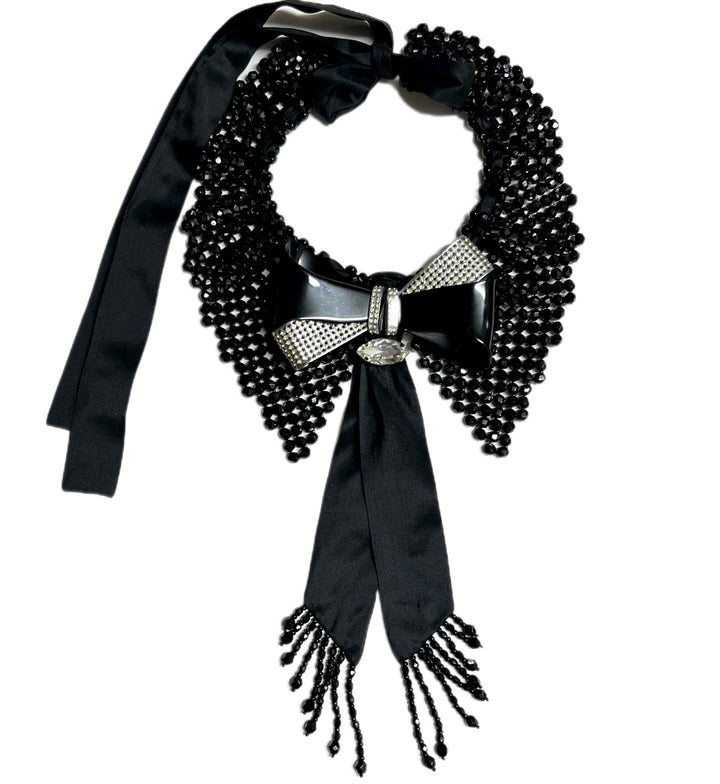 Eton Collar with Vintage  Bow