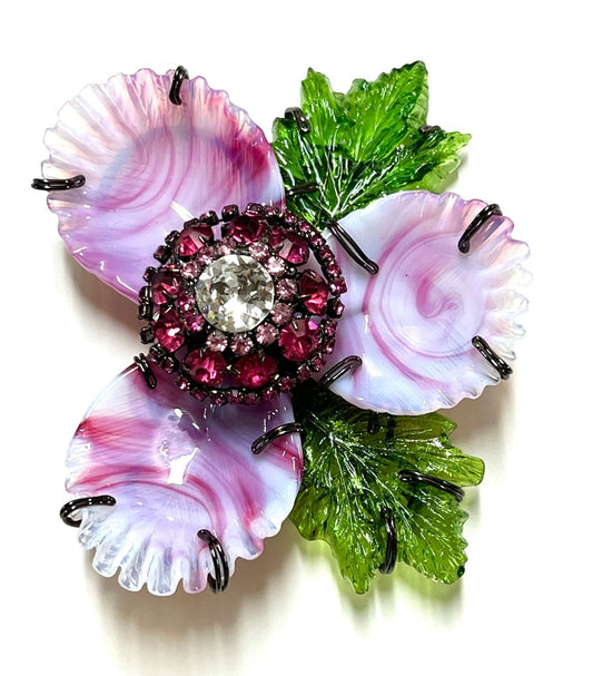 Lawrence Vrba Vintage OOAK Brooch - Angela Clark Boutique