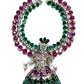Moans Couture Brooch . The Ballerina with Swarovski Necklace - Angela Clark Boutique