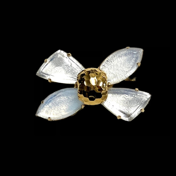 Pearlescent Bow - Brooch - Angela Clark Boutique