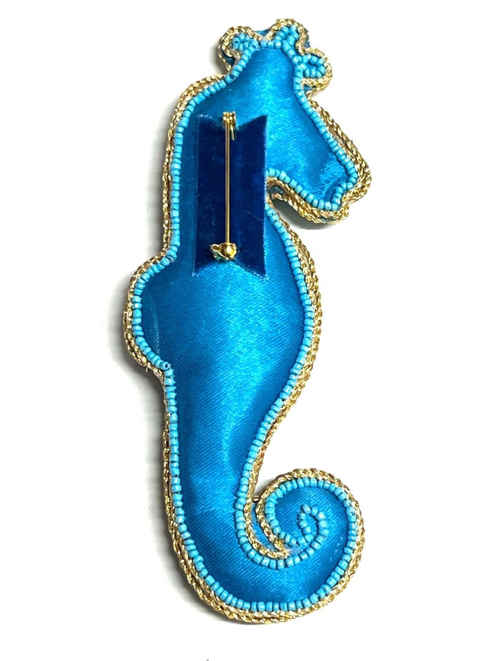 Sparkle all the Way - Seahorse Brooch - Angela Clark Boutique